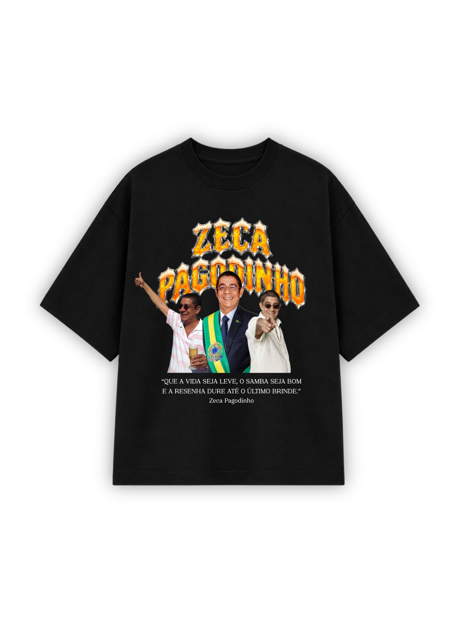 Camisa Oversized Zeca Pagodinho - Imagem 1
