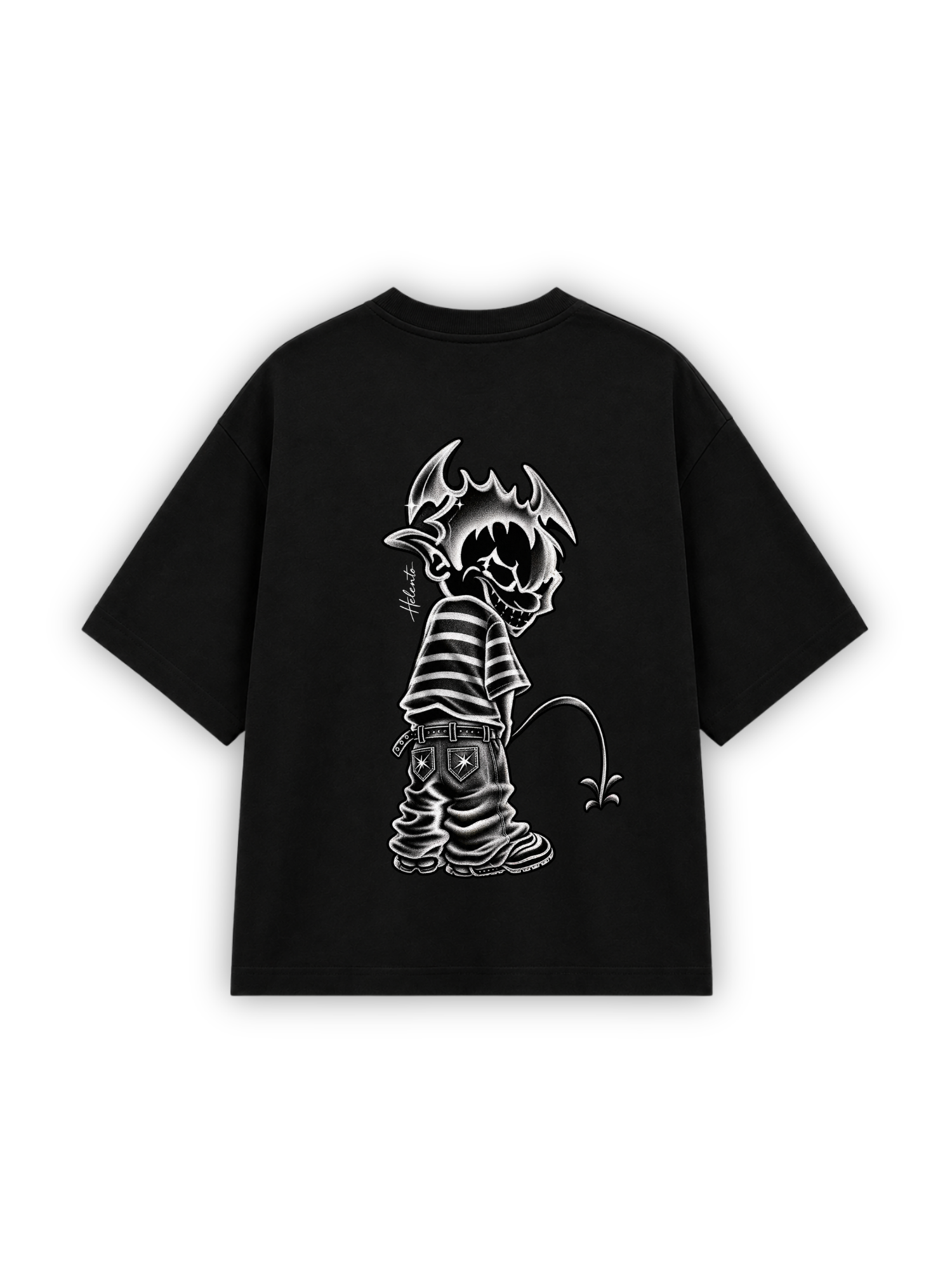 Camisa Oversized Esqueleto - Imagem 1