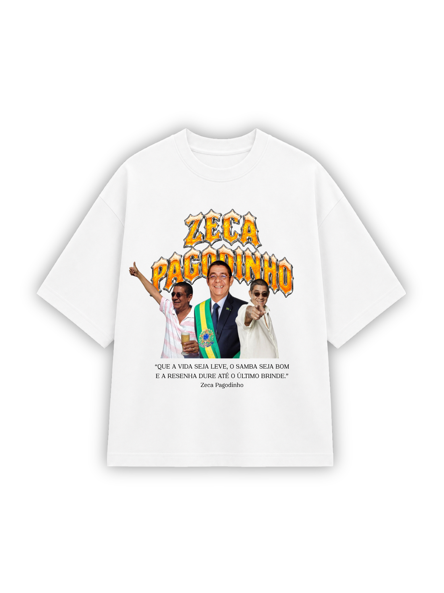 Camisa Oversized Zeca Pagodinho - Imagem 4