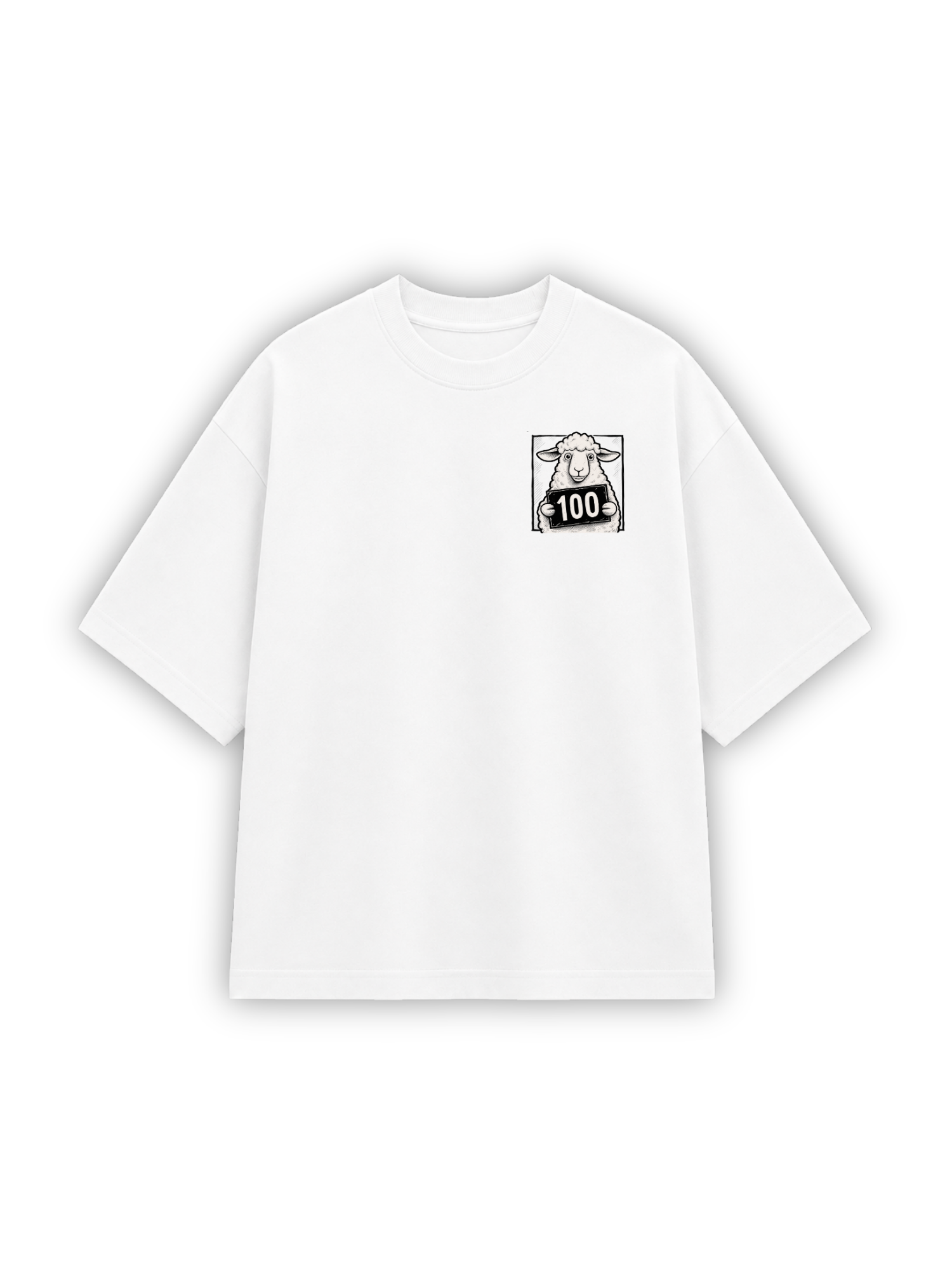 Camisa Oversized Procurado 100 Ovelha - Imagem 2