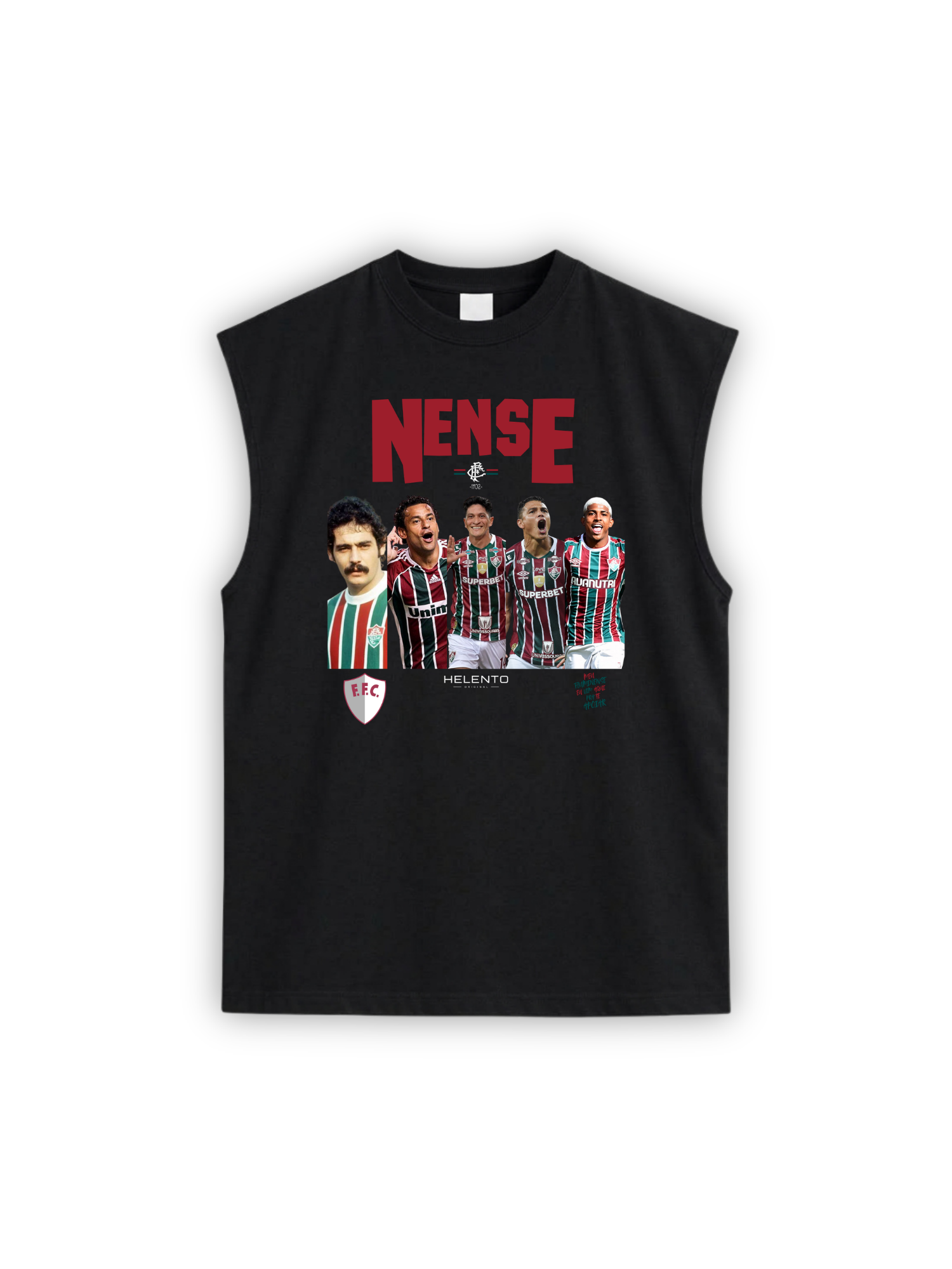 Machão Oversized Fluminense - Imagem 1