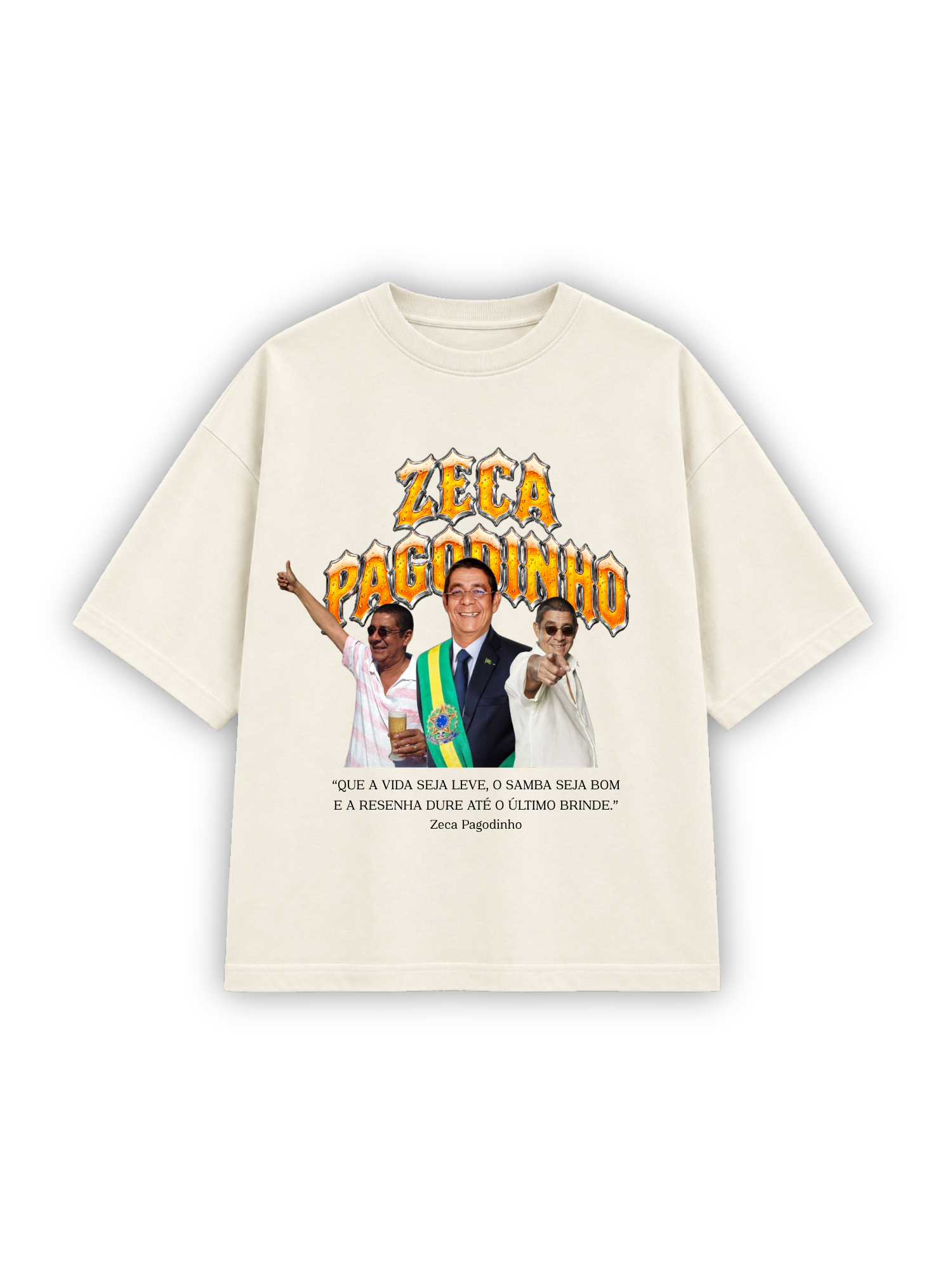 Camisa Oversized Zeca Pagodinho - Imagem 3