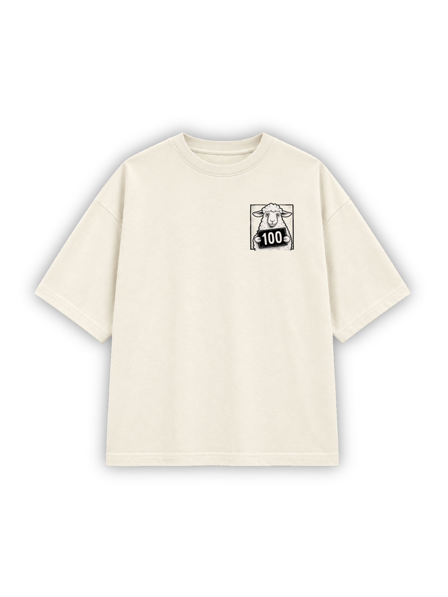Camisa Oversized Procurado 100 Ovelha - Imagem 4
