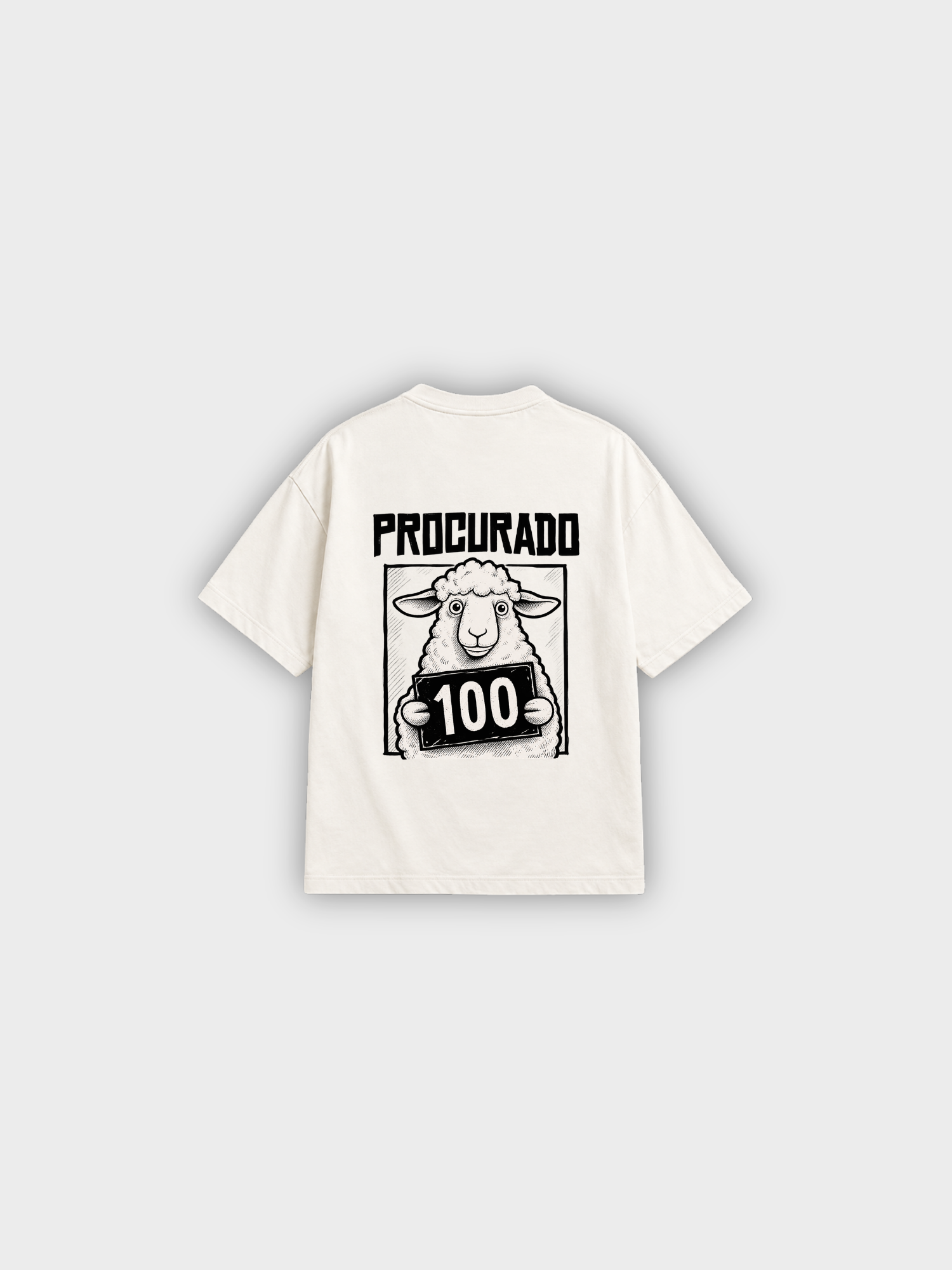 Camisa Infantil Procurado 100 Ovelha - Imagem 1