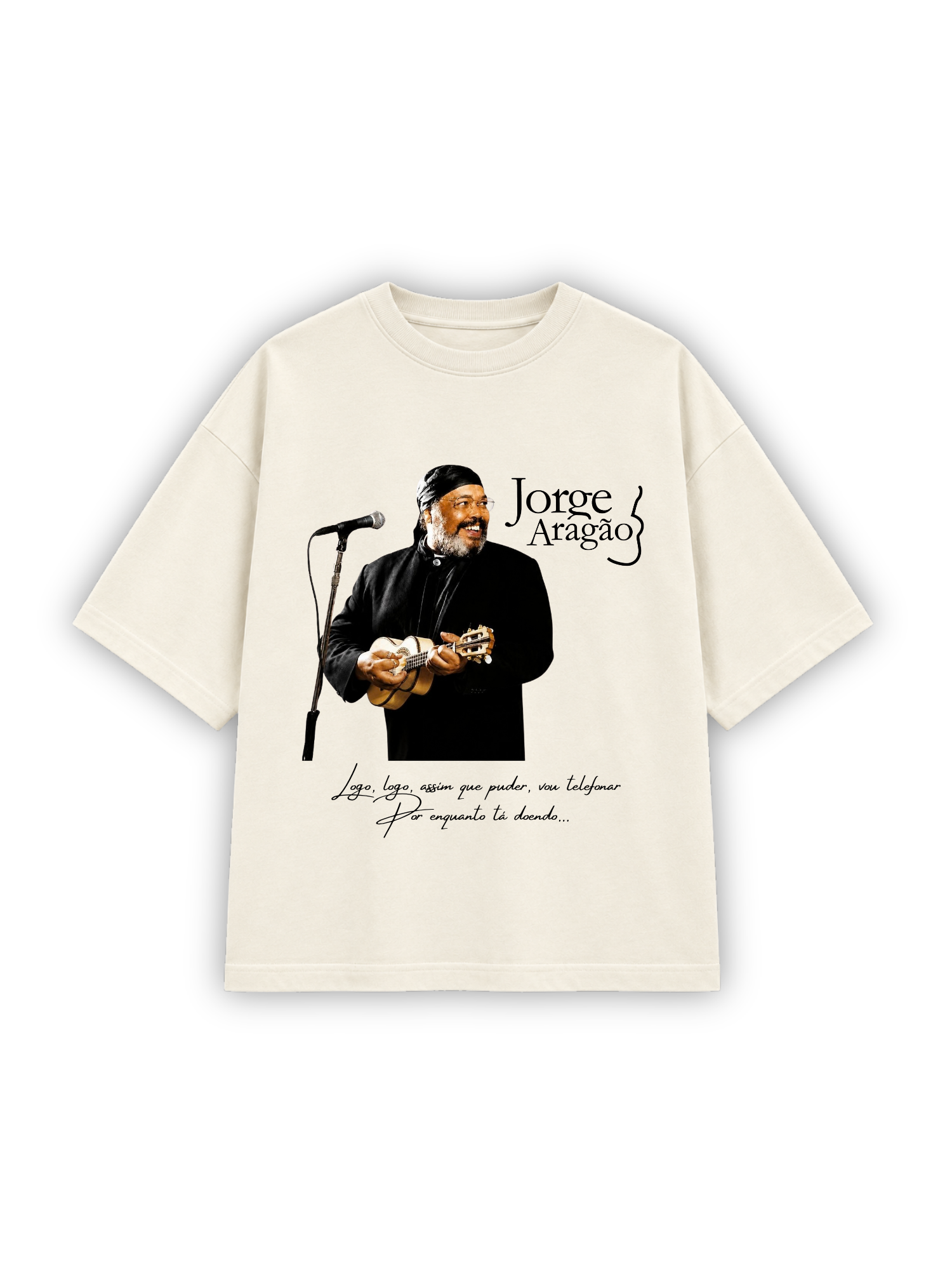 Camisa Oversized Jorge Aragão - Imagem 2