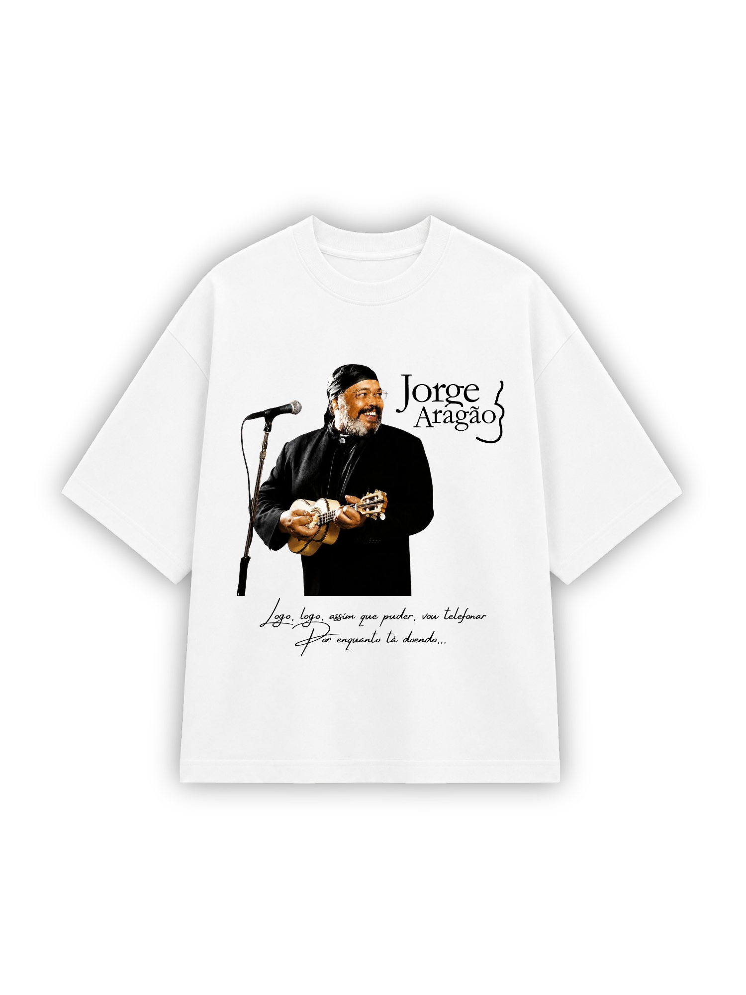 Camisa Oversized Jorge Aragão - Imagem 1